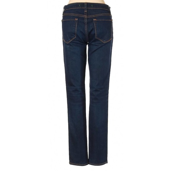 J Brand Boho The Skinny Blue Jeans in Ink Cut 4320 w/ Whiskering Size 26 - Picture 3 of 15